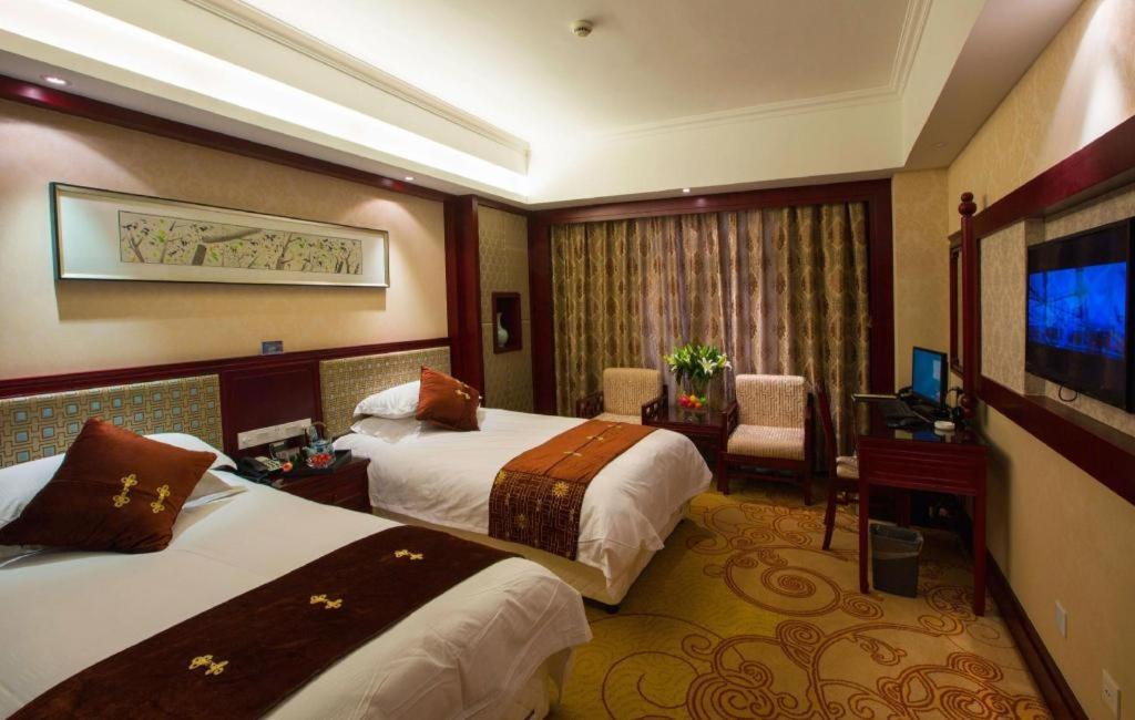 Feicheng Blossom Hotel Exterior foto