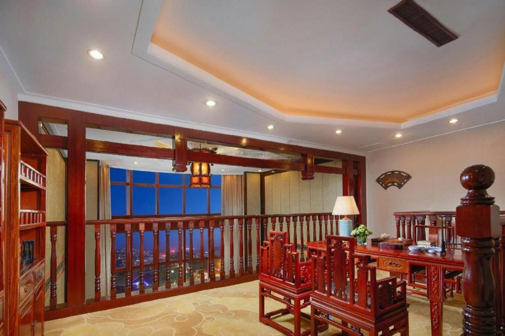 Feicheng Blossom Hotel Exterior foto