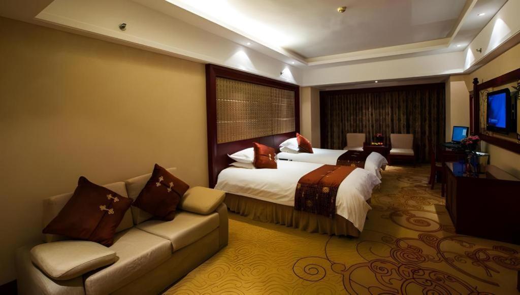 Feicheng Blossom Hotel Exterior foto